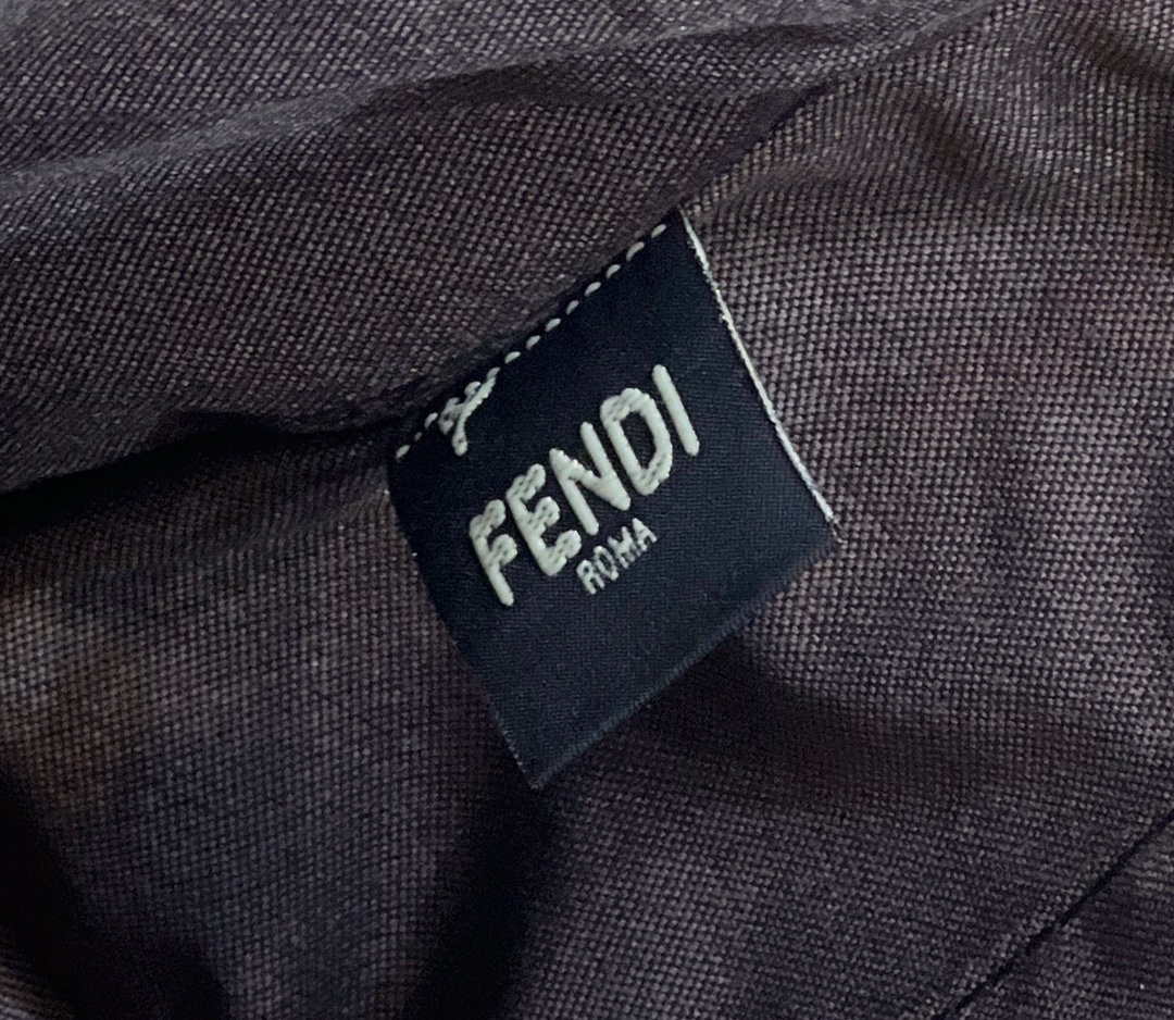Fendi 8BL146 By The Way Medium Gray leather Boston bag