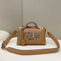 Fendi 8BL146 By The Way Medium Apricot leather Boston bag - Default Title - View 1