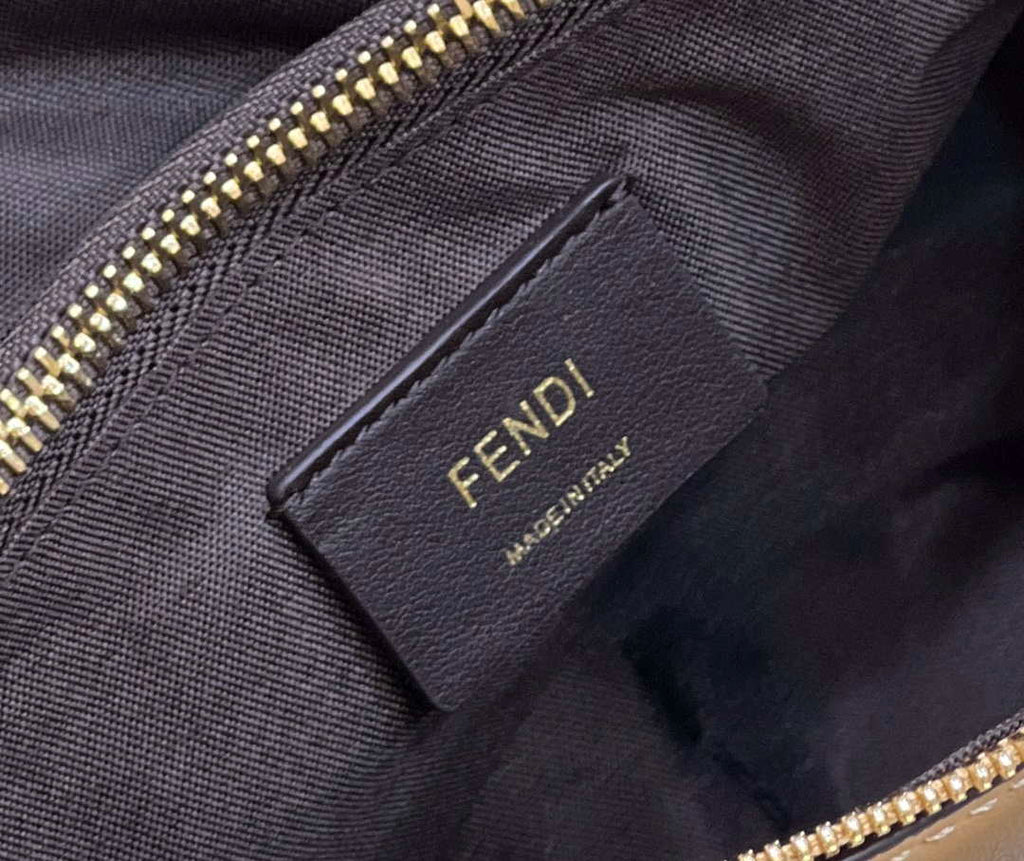 Fendi 8BL146 By The Way Medium Apricot leather Boston bag