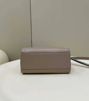 Fendi 8BN244 Peekaboo Iconic Mimi Gray Leather 8315 Bag - Default Title - View 3