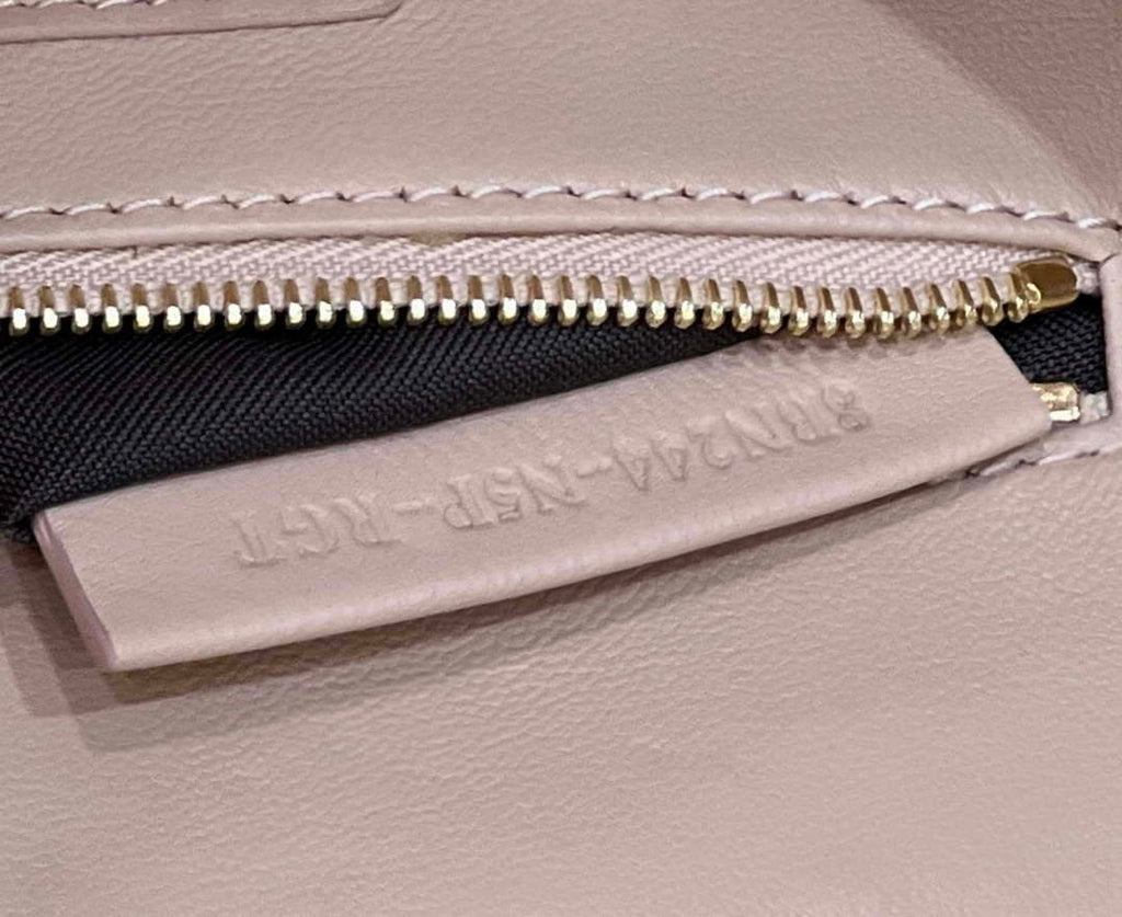 Fendi 8BN244 Peekaboo Iconic Mimi Pink Leather 8315 Bag