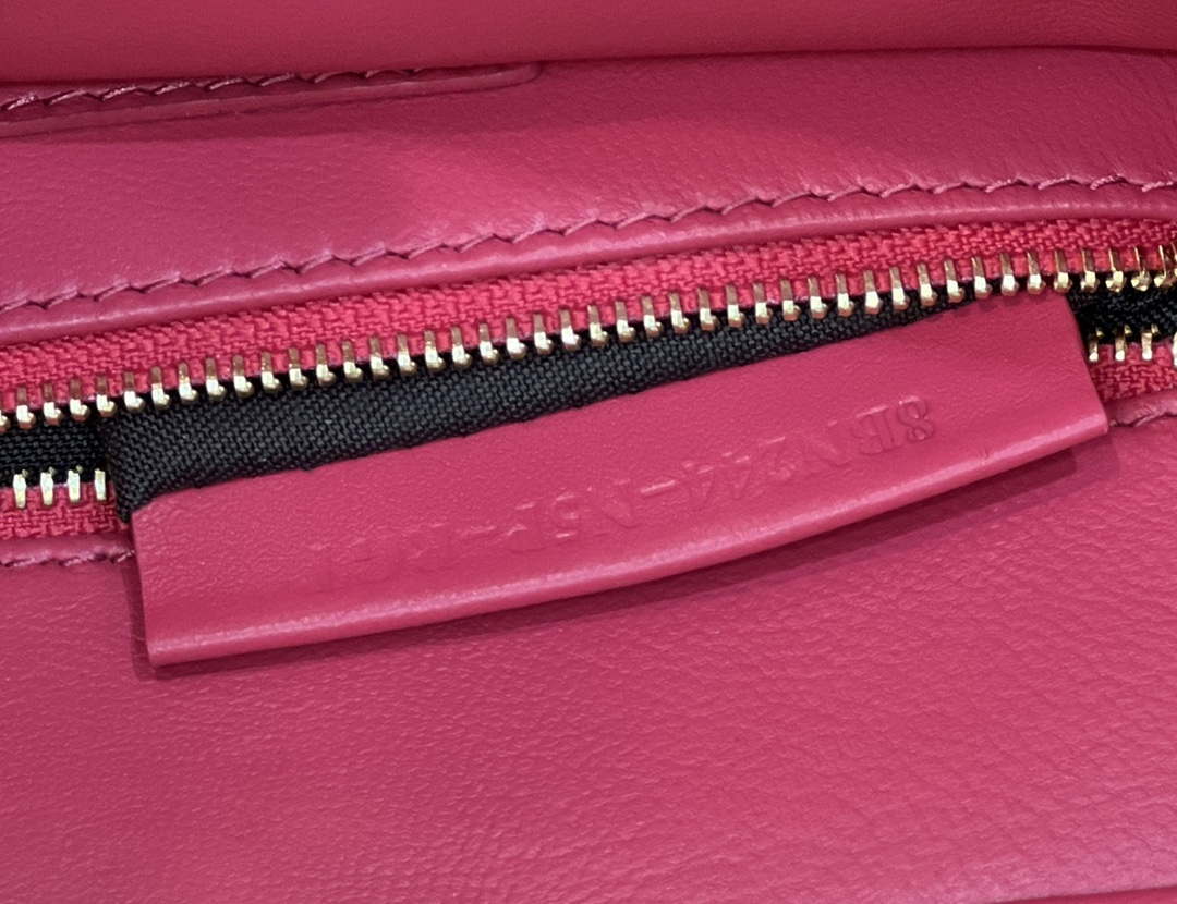 Fendi 8BN244 Peekaboo Iconic Mimi Rose red Leather 8315 Bag - Default Title - View 6