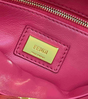 Fendi 8BN244 Peekaboo Iconic Mimi Rose red Leather 8315 Bag - Default Title - View 7