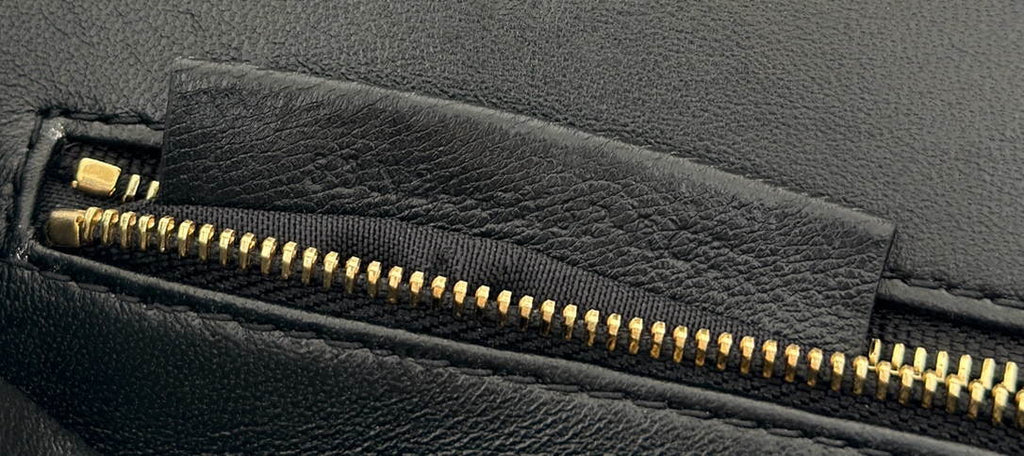 Fendi 8BN244 Peekaboo Iconic Mini Black Leather 8315 Bag