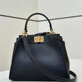 Fendi 8BN244 Peekaboo Mini Light Green leather bag 2125