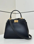 Fendi 8BN244 Peekaboo Mini Light Green leather bag 2125