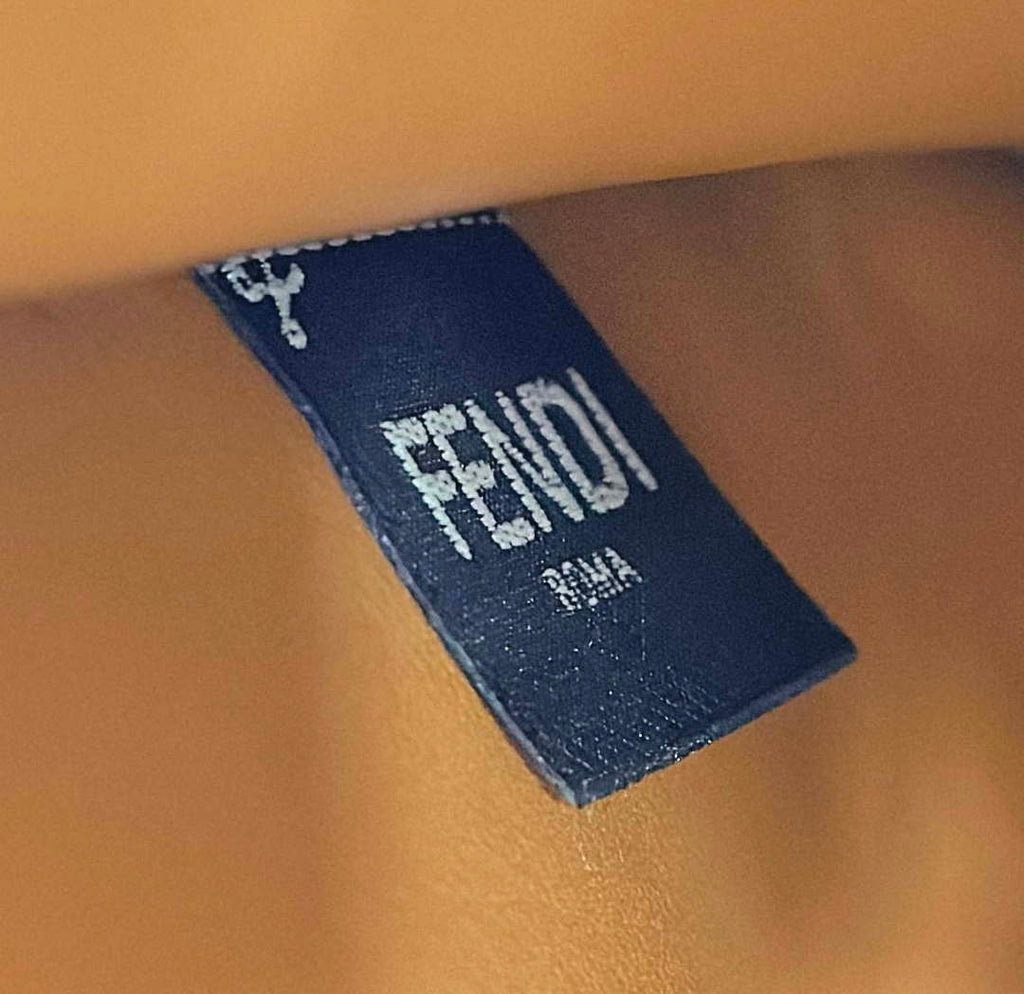 Fendi 8BN321 Peekaboo ISeeU Medium Brown Selleria bag with 646 hand-sewn topstitches 80133