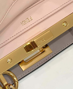 Fendi 8BN327 Peekaboo ISeeU Small Black leather bag - Default Title - View 6