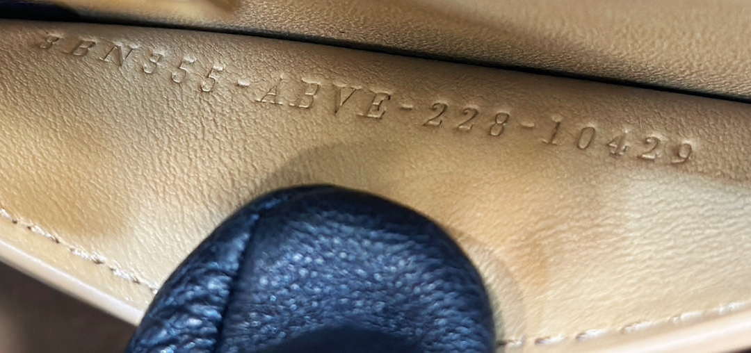 Fendi 8BN335 Peekaboo ISeeU Petite Apricot interlace leather bag 80138S - Default Title - View 7