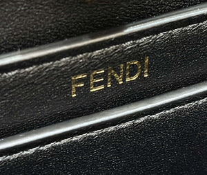Fendi 8BN335 Peekaboo ISeeU Petite Black interlace leather bag 80138S - Default Title - View 6