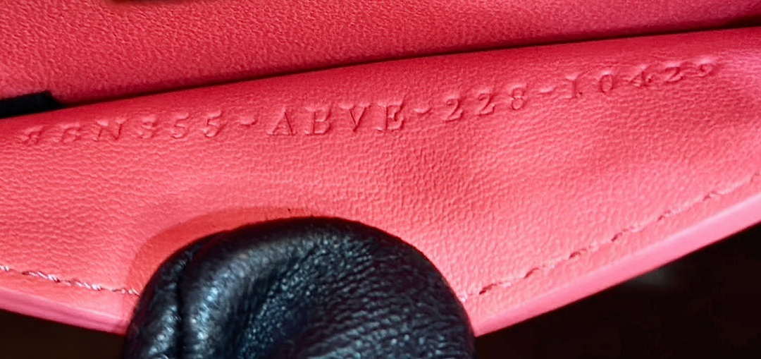 Fendi 8BN335 Peekaboo ISeeU Petite Pink interlace leather bag 80138S - Default Title - View 7