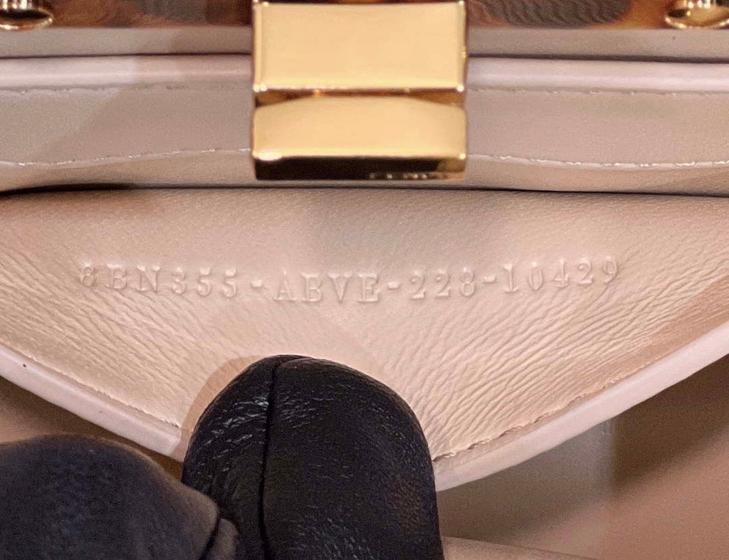 Fendi 8BN335 Peekaboo ISeeU Petite Pink Padded Nappa Leather Bag