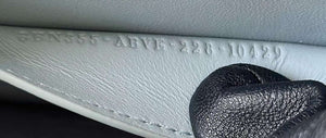 Fendi 8BN335ARBCF0E65 Peekaboo ISeeU Petite Light Blue leather and interlaced fibre bag 80169s - Default Title - View 8