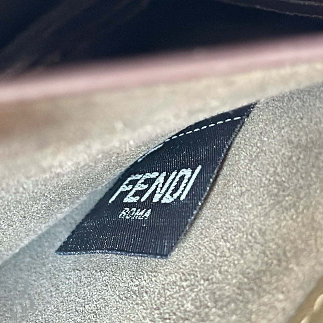 Fendi 8BN353AOVHF19P8 Peekaboo Soft Medium Dark Green leather bag 80172