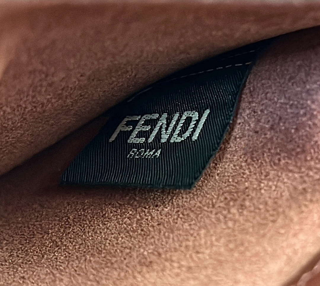 Fendi 8BN358AOVHF1D3Q Peekaboo Soft Large Dark brown leather bag 80172L