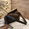 Fendi 8BP127 FENDI FIRST Medium Dark Brown leather bag - luxibagsmall