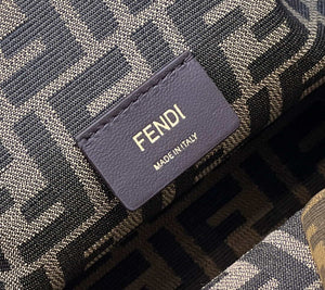 Fendi 8BP127 FENDI FIRST Medium Dark Green leather bag - Default Title - View 6