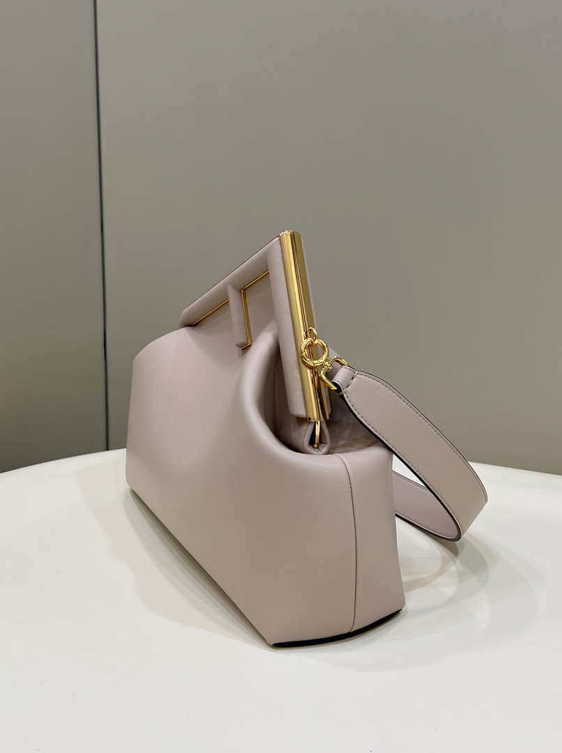 Fendi 8BP127 FENDI FIRST Medium Light Pink leather bag