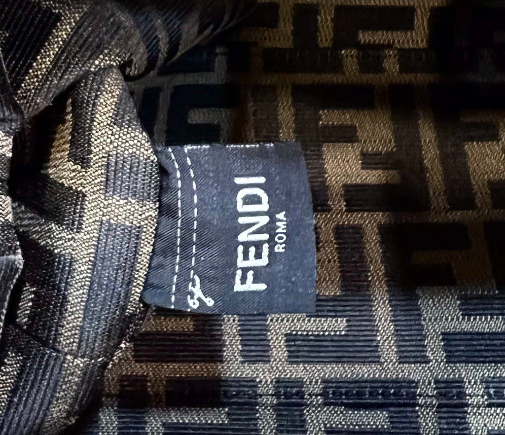 Fendi 8BP127 Fendi First Medium Red suede bag