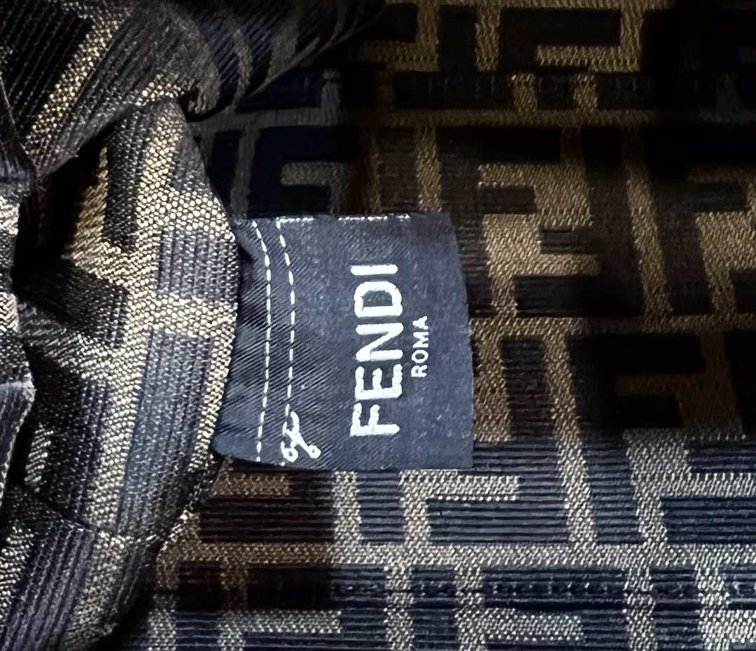 Fendi 8BP127 Fendi First Medium Red suede bag