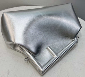 Fendi 8BP127 FENDI FIRST Medium Silver laminated leather bag - Default Title - View 5