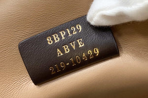 Fendi 8BP129 Fendi First Small Beige flannel bag with embroidery - Default Title - View 8