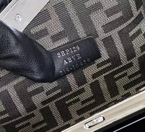 Fendi 8BP129 Fendi First Small Black patent leather bag - Default Title - View 6