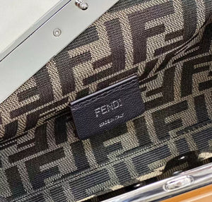 Fendi 8BP129 Fendi First Small Brown patent leather bag - Default Title - View 6