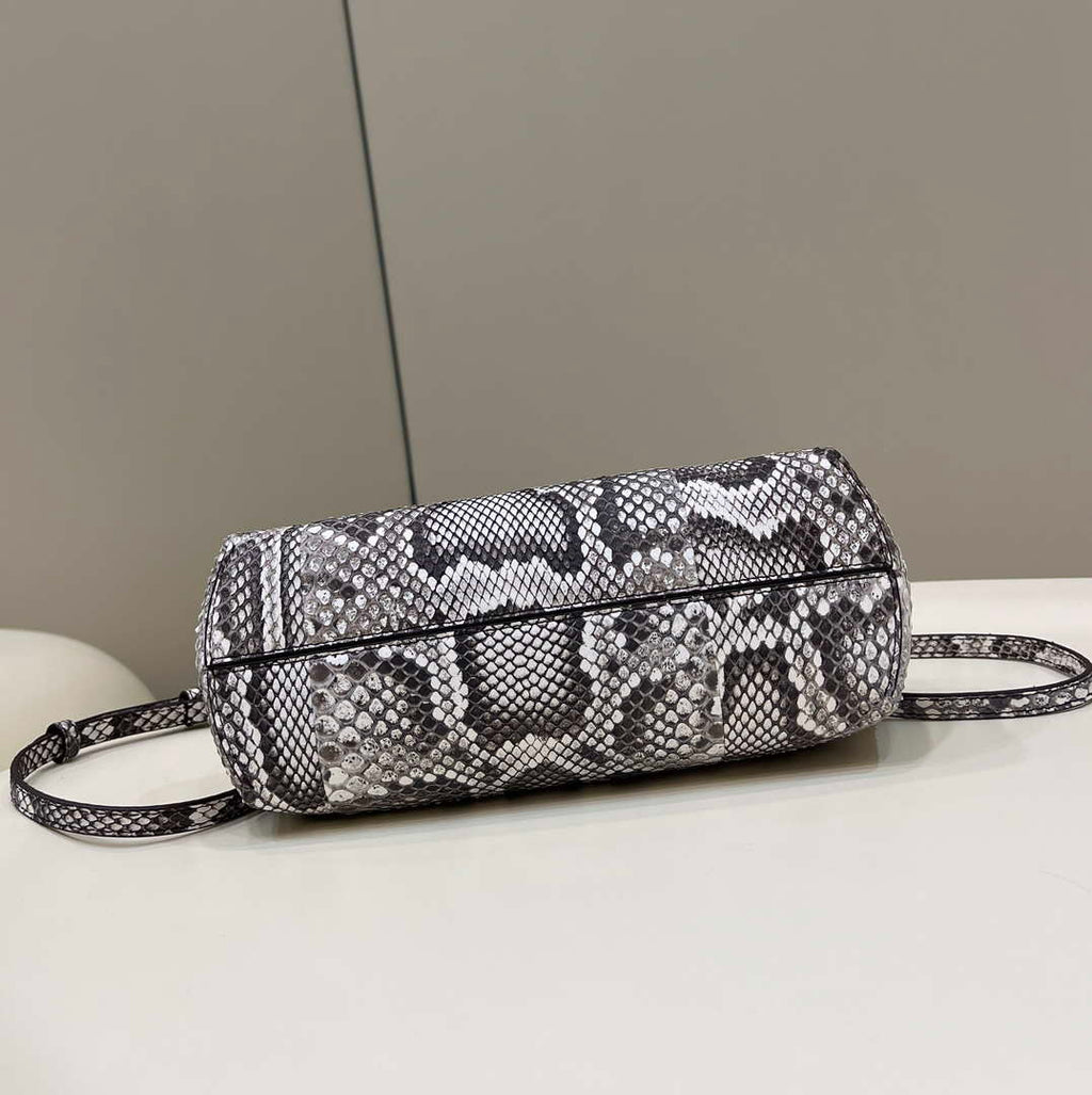 Fendi 8BP129 FENDI FIRST Small Natural python leather bag