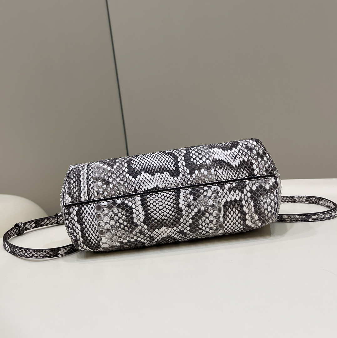 Fendi 8BP129 FENDI FIRST Small Natural python leather bag