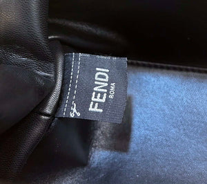 Fendi 8BP129 First Small Crocodile leather bag 80018M Black - Default Title - View 8