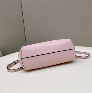 Fendi 8BP129 First Small Fuchsia leather and python leather bag 80043M Pink - Default Title - View 4