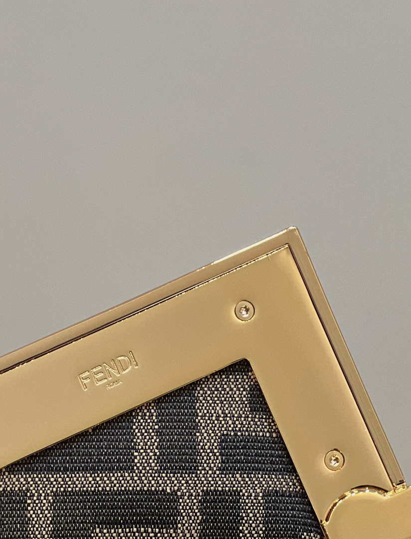 Fendi 8BP129 First Small Fuchsia leather bag 80018M Light Green
