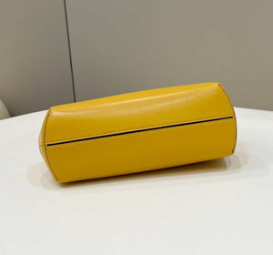Fendi 8BP129 First Small Fuchsia leather bag 80018M Yellow - Default Title - View 3