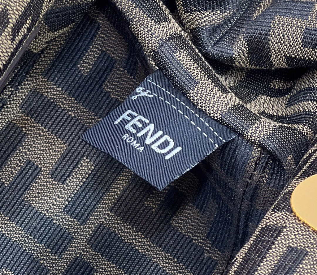 Fendi 8BP129 First Small Fuchsia leather and python leather bag 80018M White