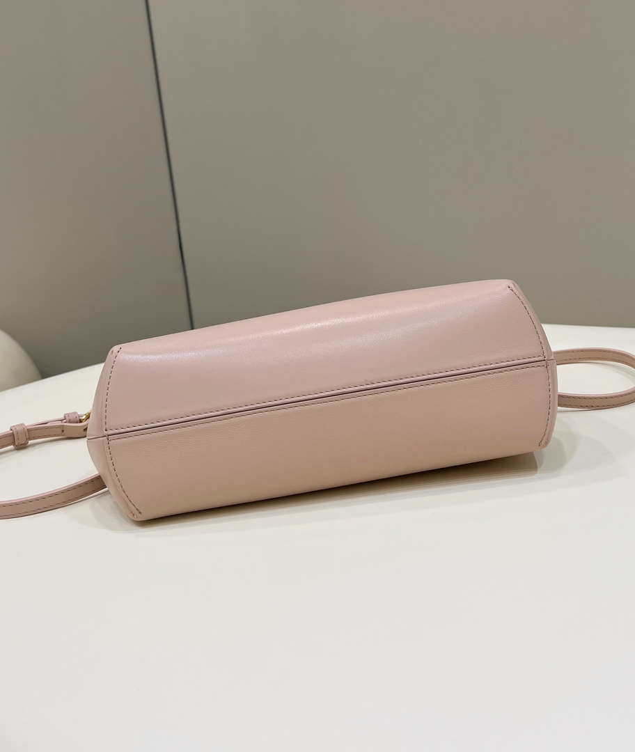 Fendi 8BP129 First Small Fuchsia leather bag 80018M Pink