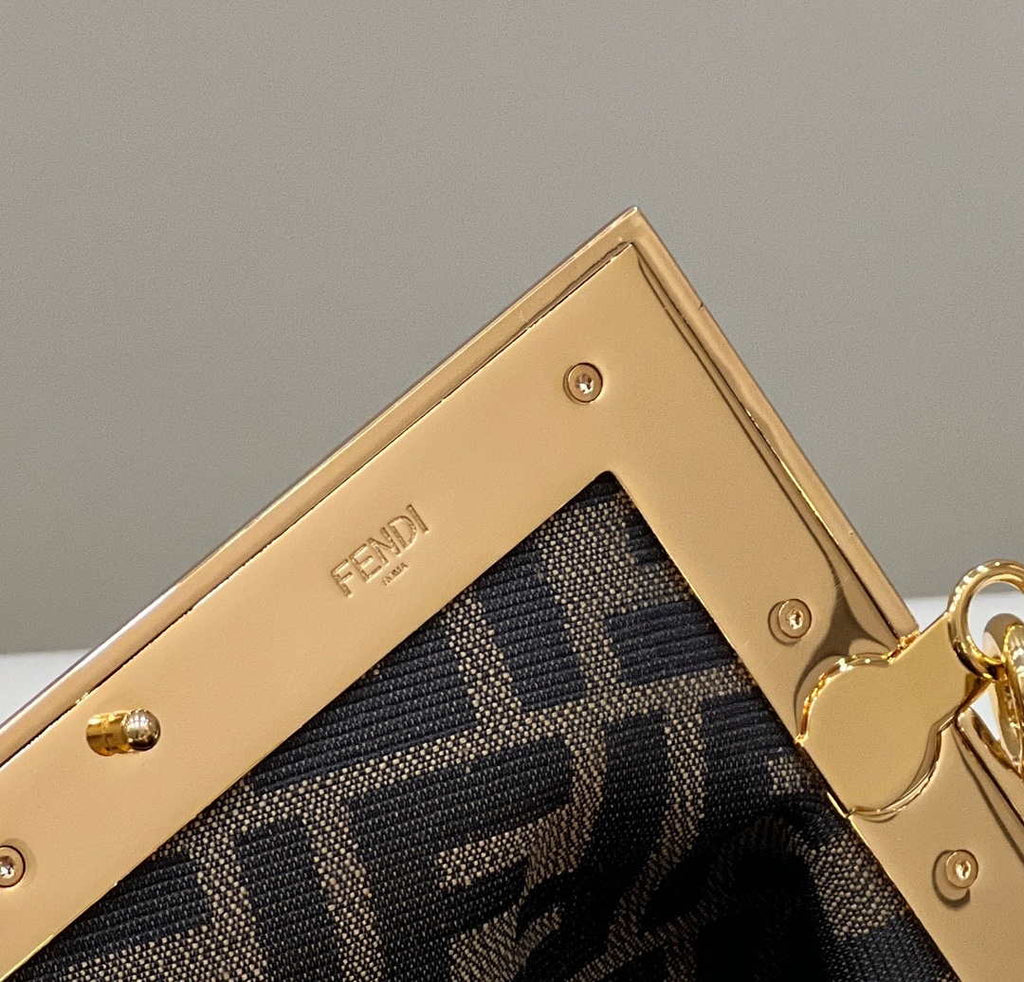 Fendi 8BP129 First Small Fuchsia leather bag 80018M Pink