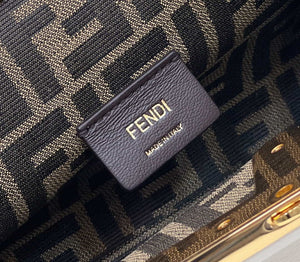 Fendi 8BP129 First Small Fuchsia leather bag 80018M White - Default Title - View 8