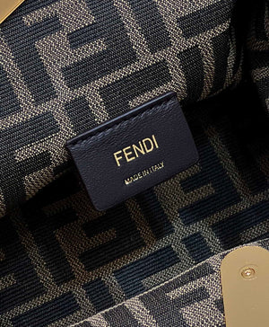 Fendi 8BP129 First Small Green braided leather bag 80103 - Default Title - View 6