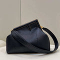 Fendi 8BP129 First Small Python leather bag 80018M Black - Default Title - View 1