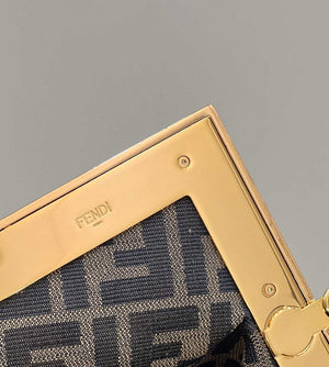 Fendi 8BP129 First Small Python leather bag 80018M Black - Default Title - View 6