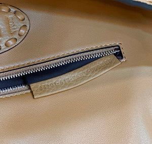 Fendi 8BR600 Baguette Apricot Selleria bag with Oversized Topstitching 8610 - Default Title - View 8
