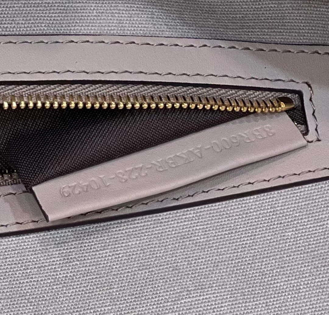 Fendi 8BR600 Baguette Medium bag with FF embroidery 0159AM Gray - Default Title - View 8