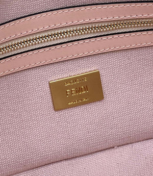 Fendi 8BR600 Baguette Medium bag with FF embroidery 8598 Pink - Default Title - View 7