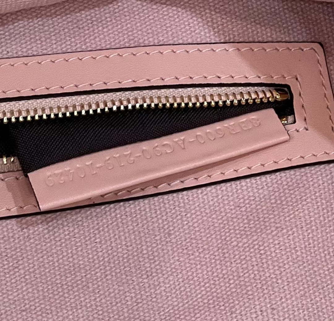 Fendi 8BR600 Baguette Medium bag with FF embroidery 8598 Pink - Default Title - View 9