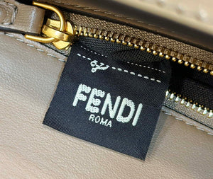 Fendi 8BR600 Baguette Medium Crocodile leather 8628 bag Apricot - Default Title - View 7