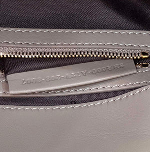 Fendi 8BR600 Baguette Medium Gray leather 0135M bag - Default Title - View 8