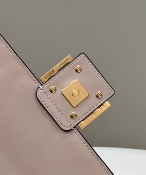 Fendi 8BR600 Baguette Medium Light Pink leather 0135M bag - Default Title - View 5