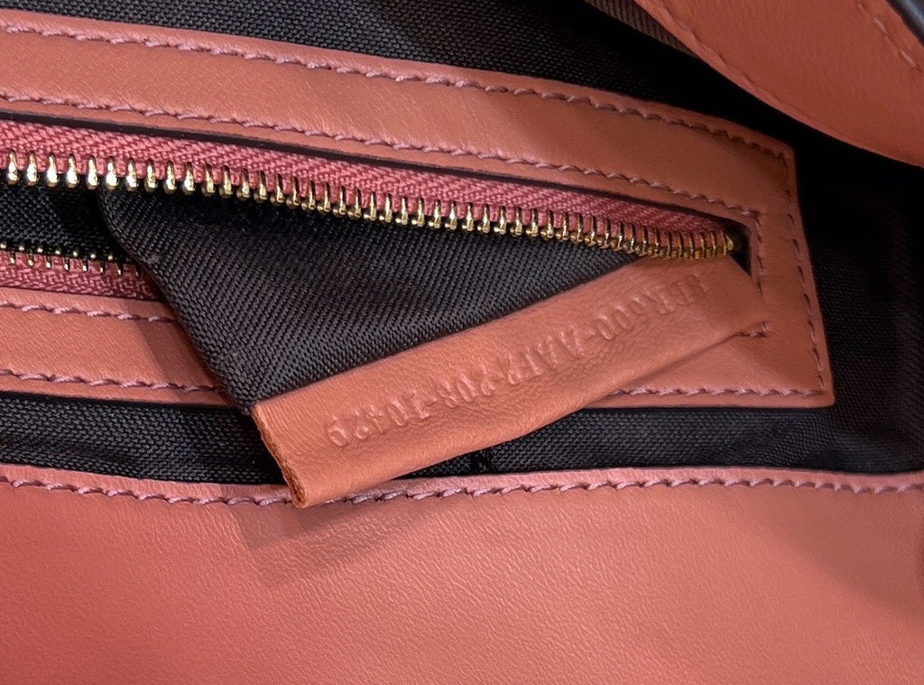 Fendi 8BR600 Baguette Medium Pink leather 0135M bag