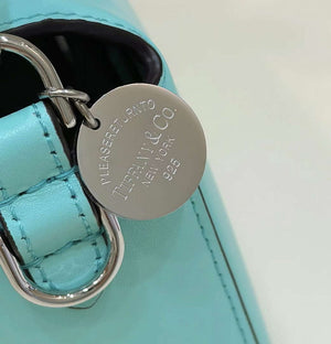 Fendi 8BR600 Baguette Medium Tiffany Blue leather 80128 bag - Default Title - View 5